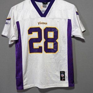 MINNESOTA VIKINGS Adrian Peterson  #28 Jersey Youth XLarge 14-16  YXL Reebok